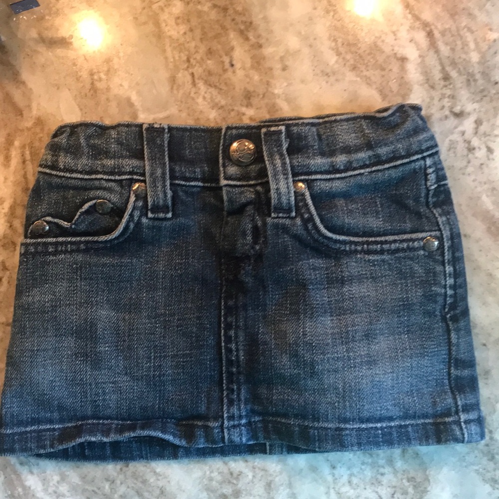 Gently used Juicy jean skirt